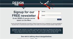 Desktop Screenshot of designthetime.com